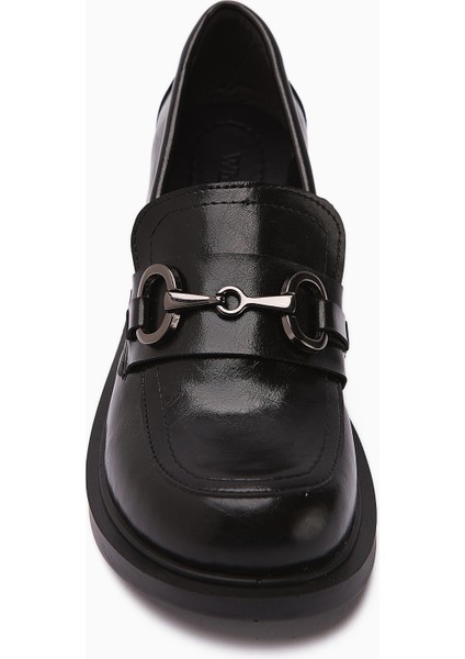 Berita Siyah Kalın Topuklu Kadın Ayakkabı fiyatları