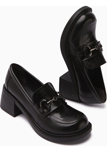 Berita Siyah Kalın Topuklu Kadın Ayakkabı indirimleri