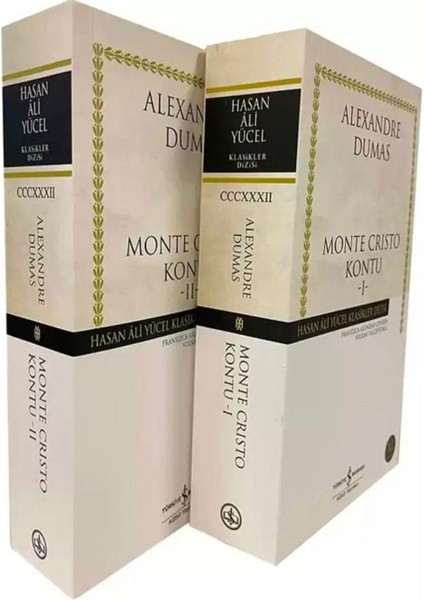 Monte Cristo Kontu - 2 Cilt - Alexandre Dumas