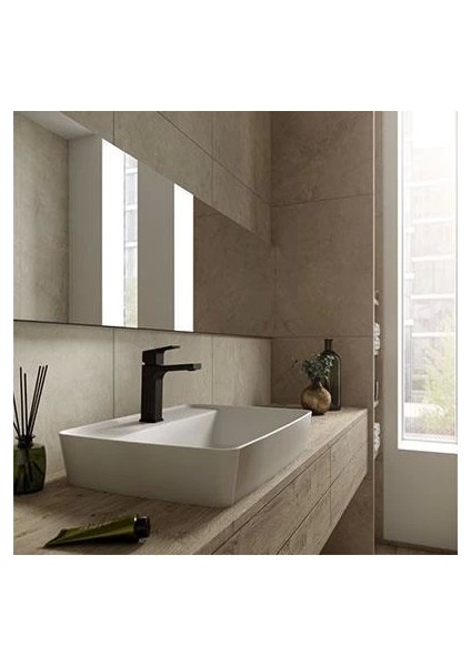 Ar Lunetta Lavabo Bataryası Mat Siyah modelleri