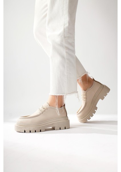 Henrica Ten Kalın Tabanlı Makosen Ayakkabı fırsatları