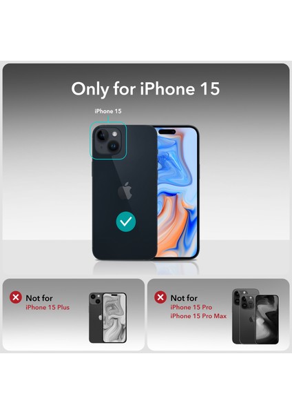 Iphone 15 Anti-Static Temperli Full Cam Ekran Koruyucu 2 Adet fiyatları