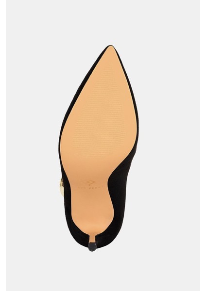 The Revival Ornamet Kadın Siyah Topuklu Çizme indirimleri