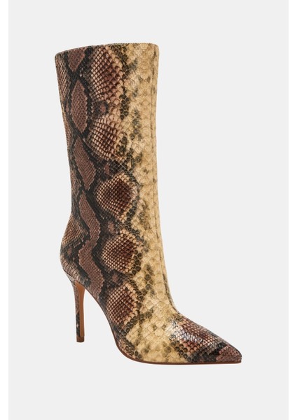The Revival Kadın Taba Multi Yılan Desenli Topuklu Çizme fırsatları