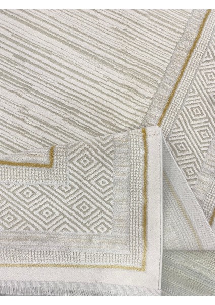 Elegance, Emsali Ipeksi Yün Tuşeli Triko Akrilik Oturma Odası ve Salon Halısı