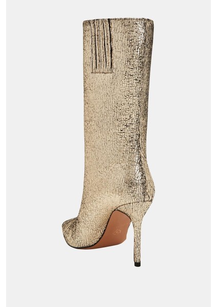 The Revival Kadın Altın Topuklu Çizme indirimleri