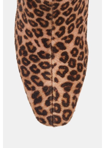 The Zaharrah Kadın Leopar Topuklu Çizme modelleri