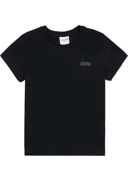 Erkek Çocuk Siyah Tişört 50313932-VR046