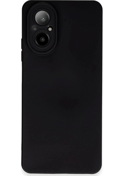 Realme 12 Lite Kılıf Nano Içi Kadife Silikon - Siyah