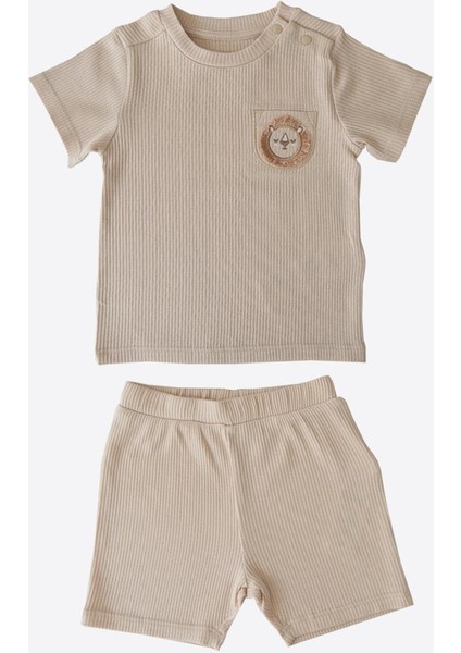 Organik Lion Head 2'li Takım Bej fiyatları