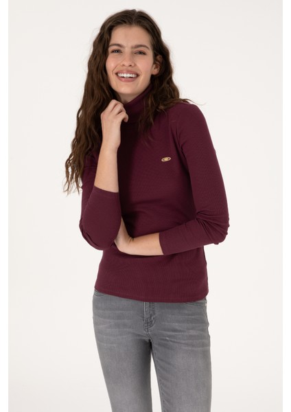 Kadın Plum Sweatshirt 50313430-VR177