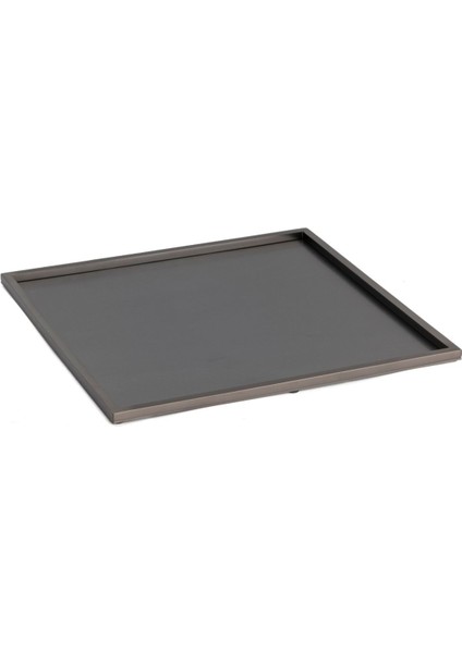 Kare Banyo Tepsisi Füme Renk 12X301X301