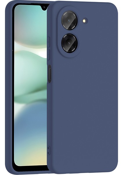 Xiaomi Redmi A5 Kılıf Lansman Içi Kadife Silikon Lacivert fiyatları