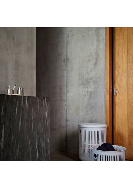 Ume Çamaşır Sepeti Yumuşak Gri 30 Litre - Çap 40 cm fırsatları