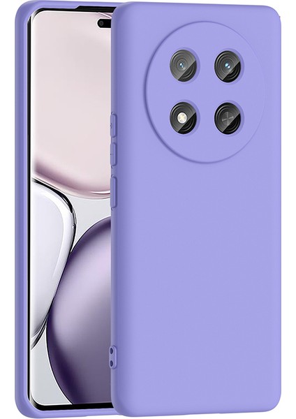 Honor Magic 7 Lite Kılıf Lansman Içi Kadife Silikon Lila fiyatları