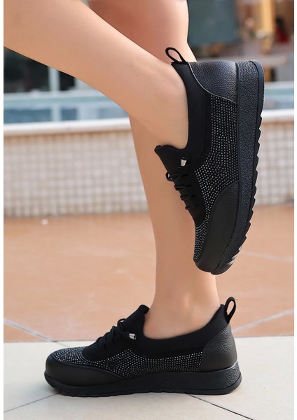 Plani Siyah Cilt Babet Ayakkabı modelleri