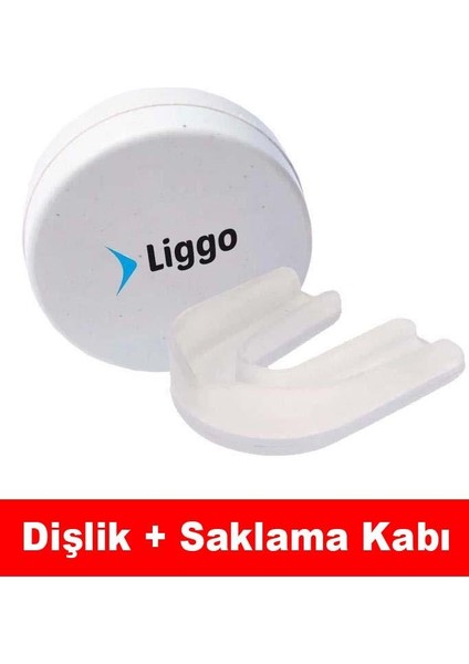 Kutulu Boks Dişliği Şeffaf Silikon Sporcu Dişlik