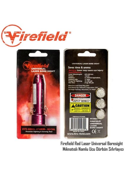 Red Laser Universal Boresight Mıknatıslı Namlu Ucu Dürbün Sıfırlayıcı