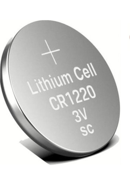 5 Adet 3 Volt CR1220 Lityum Düğme Para Pil Cr 1220 fiyatları