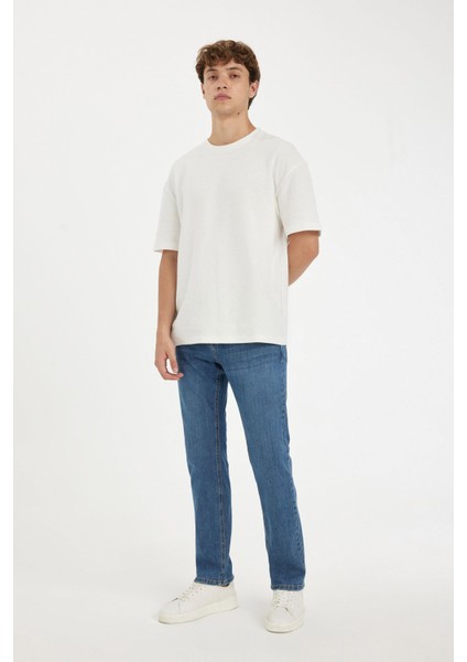 Sergio Regular Fit Normal Kalıp Normal Bel Boru Paça Jean Pantolon A6948AX24AU fiyatları