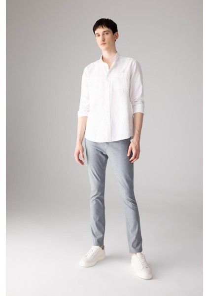 Yazlık Chino Kanvas Pantolon Slim Fit Dar Kesim Cepli Dar Paça T1055AZ24SP fiyatları
