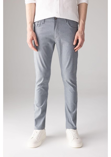 Yazlık Chino Kanvas Pantolon Slim Fit Dar Kesim Cepli Dar Paça T1055AZ24SP fırsatları