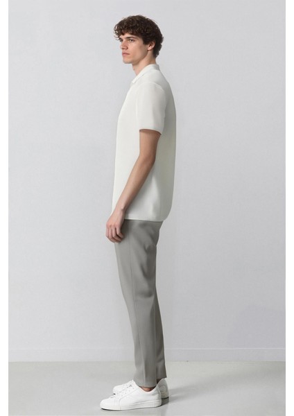 Yazlık Chino Kanvas Pantolon Slim Fit Dar Kesim Cepli Dar Paça T1055AZ24SP fırsatları