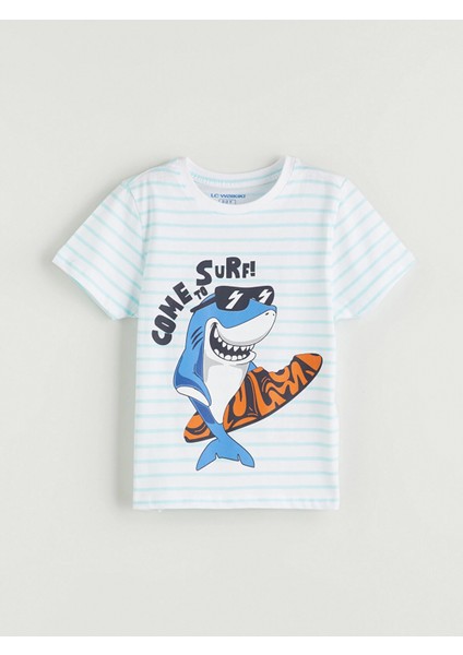 Lcw Kids Beyaz Baskılı Erkek Çocuk Şortlu Pijama Takımı fiyatları