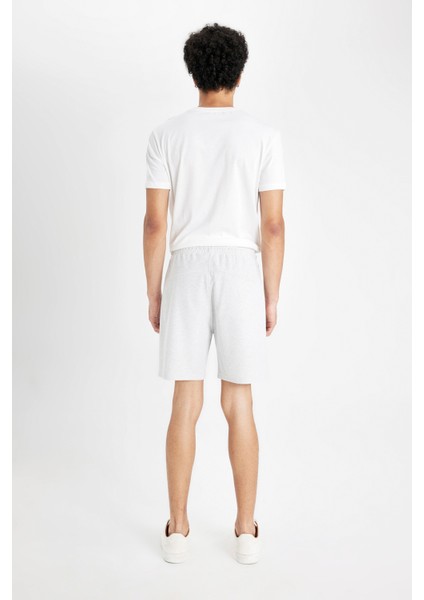 Slim Fit Dar Kesim Dar Paça Şort W7965AZ24HS