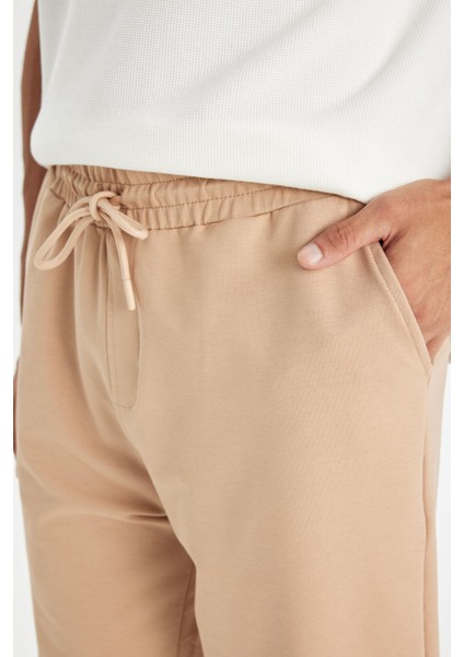 Regular Fit Cepli Basic Düz Bermuda Şort D7920AX24SM fırsatları