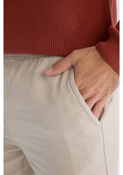 %100 Pamuk Regular Fit Normal Kesim Yazlık Jogger Pantolon D1045AX25SP indirimleri