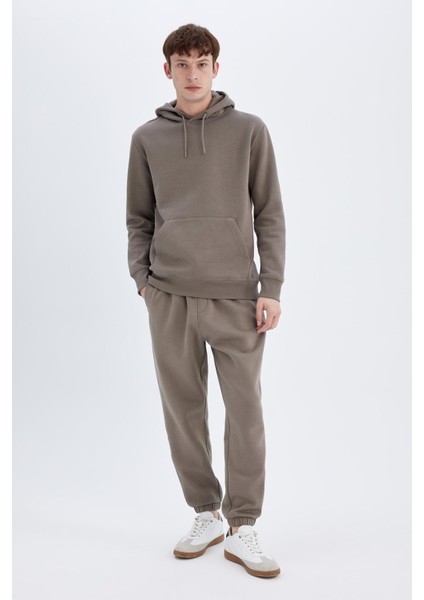 Regular Fit Eşofman Altı Cepli Beli Bağcıklı Lastikli Paça B6155AX24AU