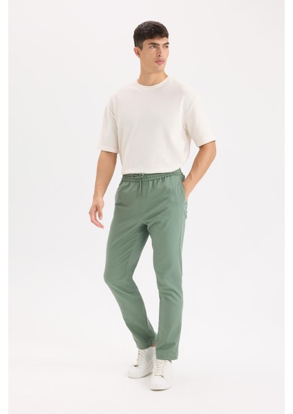 Yazlık Jogger Pantolon Beli Bağcıklı Cepli D5966AX25SP fiyatları