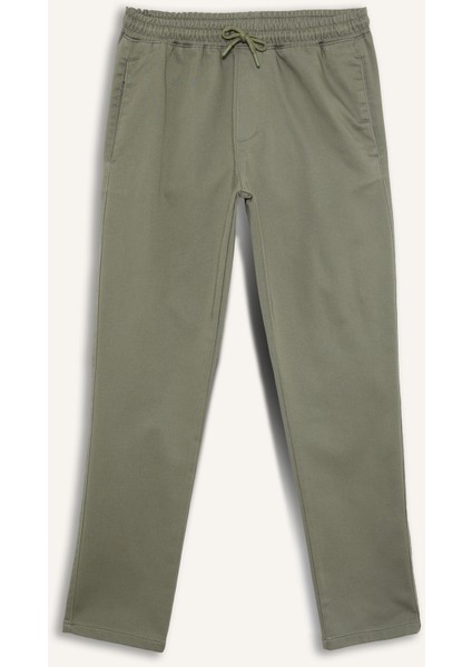 Yazlık Jogger Pantolon Beli Bağcıklı Cepli D5966AX25SP