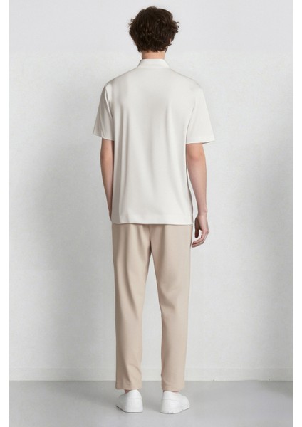 Jogger Yazlık Kumaş Pantolon Basic Düz Cepli Düz Paça D3695AX25SP