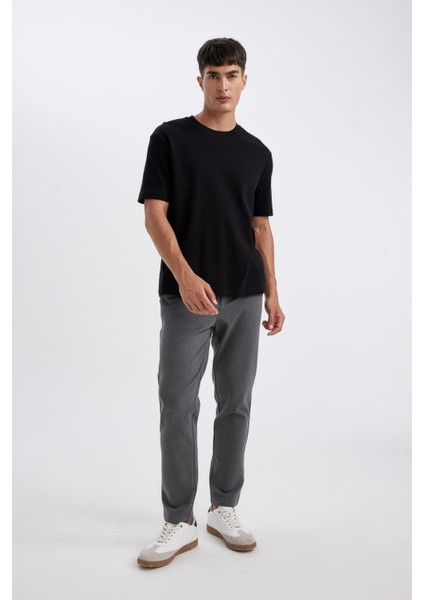 Kumaş Pantolon Tailored Regular Fit Basic Düz Cepli Düz Paça D3707AX24AU fiyatları