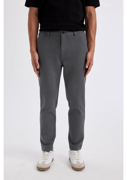 Kumaş Pantolon Tailored Regular Fit Basic Düz Cepli Düz Paça D3707AX24AU indirimleri