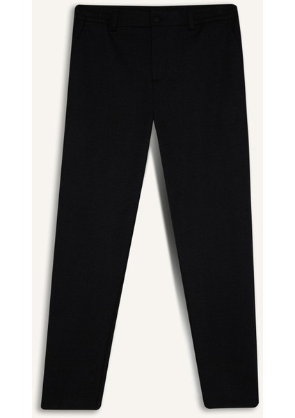 Kumaş Pantolon Tailored Regular Fit Basic Düz Cepli Düz Paça D3707AX24AU