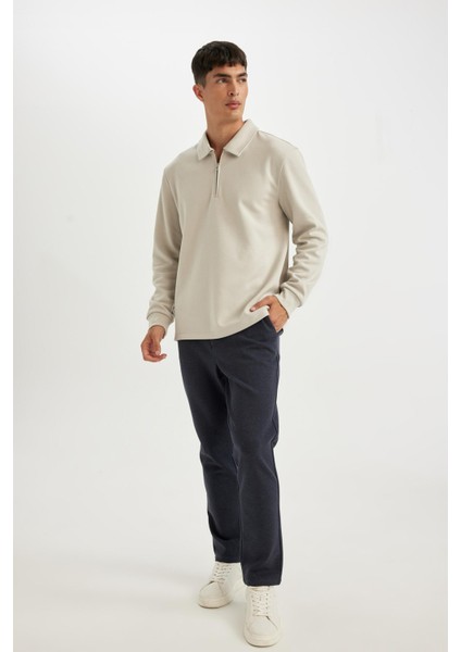 Kumaş Pantolon Tailored Regular Fit Normal Kesim Basic Düz Cepli Düz Paça D3707AX24AU fırsatları