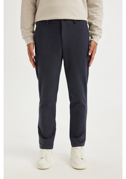 Kumaş Pantolon Tailored Regular Fit Normal Kesim Basic Düz Cepli Düz Paça D3707AX24AU