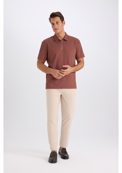 Jogger Düz Paça Her Yöne Esneyen Yazlık Kumaş Pantolon B7520AX25SP fiyatları