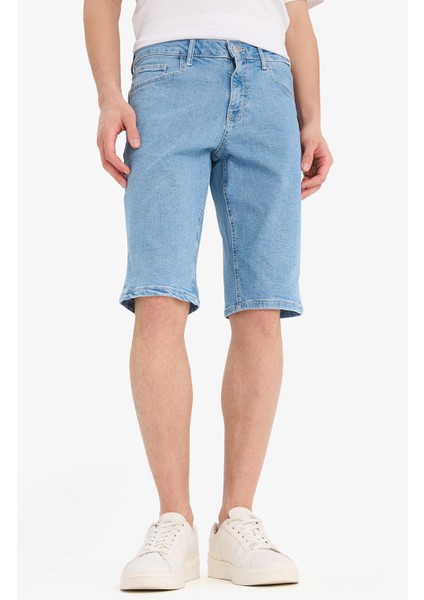 Regular Fit Jean Bermuda Şort A4805AX25SM fırsatları