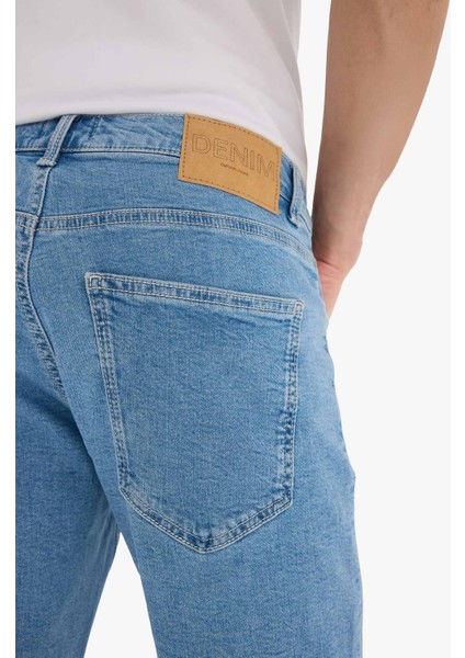 Regular Fit Jean Bermuda Şort A4805AX25SM