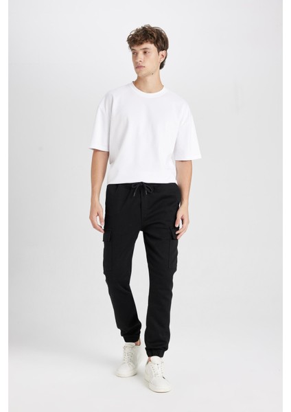 Yazlık Jogger Taktik Pantolon Kargo Cepli Beli Bağcıklı Lastikli Paça D1044AX24AU modelleri
