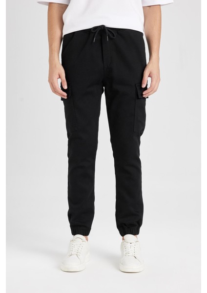 Yazlık Jogger Taktik Pantolon Kargo Cepli Beli Bağcıklı Lastikli Paça D1044AX24AU fırsatları