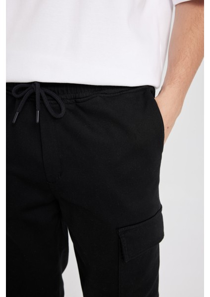 Yazlık Jogger Taktik Pantolon Kargo Cepli Beli Bağcıklı Lastikli Paça D1044AX24AU indirimleri