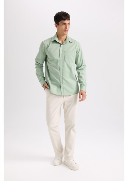 Regular Fit Normal Kesim Yazlık Düz Paça Chino Kanvas Pantolon D7349AX25SP fırsatları