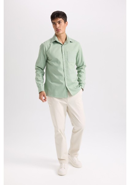 Regular Fit Normal Kesim Yazlık Düz Paça Chino Kanvas Pantolon D7349AX25SP indirimleri