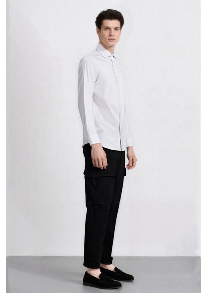 Relax Fit Rahat Kesim Yazlık Pantolon Kargo Cepli Düz Paça D5967AX25SP modelleri