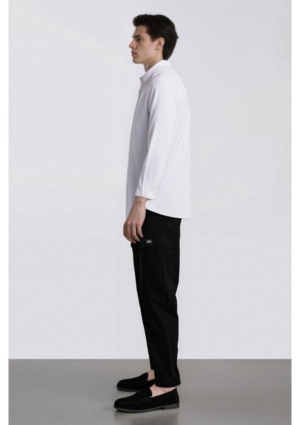 Relax Fit Rahat Kesim Yazlık Pantolon Kargo Cepli Düz Paça D5967AX25SP fırsatları